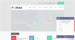 Desktop Screenshot of fomaxtech.com